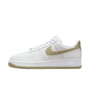 Nike Air Force 1 Low "e;Neutral Olive"e; - Soft, Comfortable, Non-Slip, Durable Low-Top Sneaker, Unisex, White, FJ4146-110