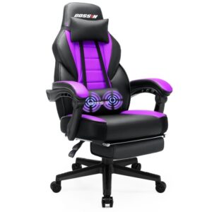 BOSSIN Racing Style Gaming Chair,400 lbs Big and Tall gamer chair High Back Computer Chair