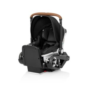 Gold Shyft DualRide with Carryall Storage Infant Car Seat and Stroller Combo - Onyx Black