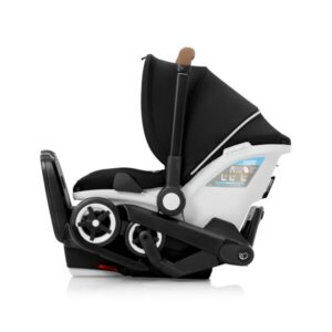 Gold Shyft DualRide with Carryall Storage Infant Car Seat and Stroller Combo - Onyx Black
