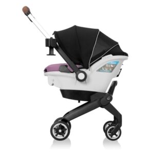 Gold Shyft DualRide with Carryall Storage Infant Car Seat and Stroller Combo - Onyx Black