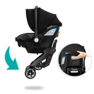 Shyft DualRide With Carryall Storage Infant Car Seat and Stroller Combo