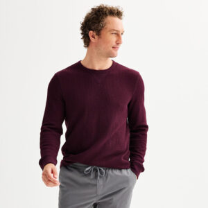 Men's Sonoma Goods For Life® The Essential Waffle Thermal Tee