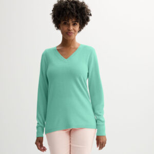 Women's Croft & Barrow® The Extra Soft V-Neck Sweater