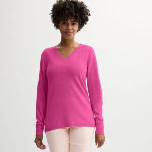 Women's Croft & Barrow® The Extra Soft V-Neck Sweater
