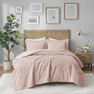 Madison Park Arya Embroidered Medallion Ultra Plush Comforter Set
