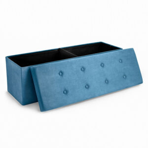 Sorbus Tufted Faux Suede Bench