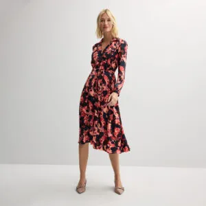Women's Nine West Midi Shirt Dress