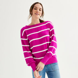 Women's Sonoma Goods For Life® Cozy Boatneck Pullover