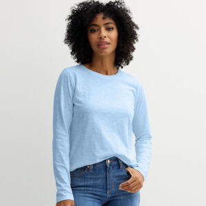 Women's Sonoma Goods For Life® Everyday Long Sleeve Crewneck Tee