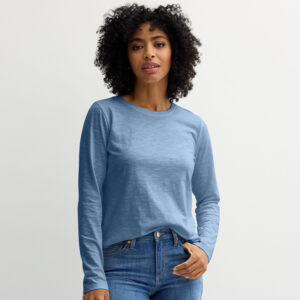 Women's Sonoma Goods For Life® Everyday Long Sleeve Crewneck Tee