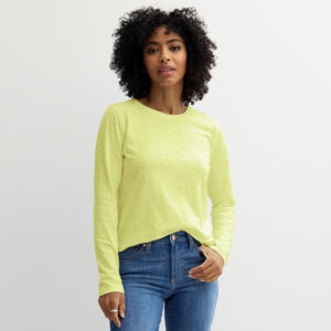 Women's Sonoma Goods For Life® Everyday Long Sleeve Crewneck Tee