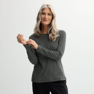Women's Croft & Barrow® Essential Long-Sleeve Crewneck Tee
