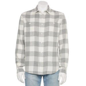 Men's Sonoma Goods For Life® Supersoft Flannel Button-Down Shirt