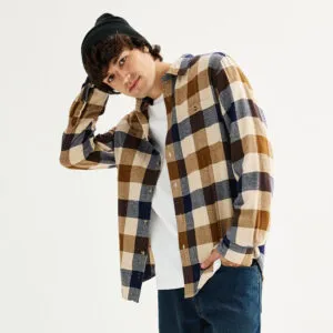 Men's Sonoma Goods For Life® Supersoft Flannel Button-Down Shirt