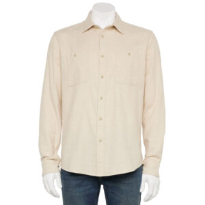 Men's Sonoma Goods For Life® Supersoft Flannel Button-Down Shirt