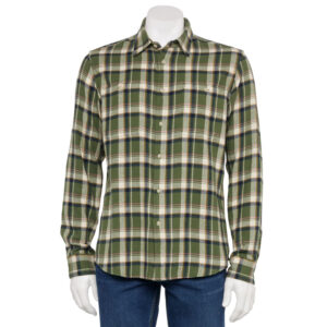 Men's Sonoma Goods For Life® Supersoft Flannel Button-Down Shirt