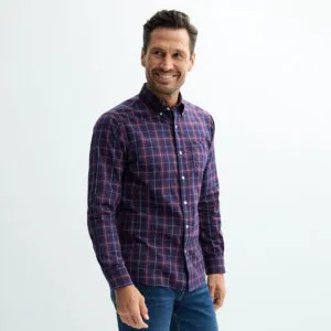 Men's Sonoma Goods For Life® Long Sleeve Perfect Length Button-Down Shirt
