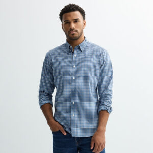 Men's Sonoma Goods For Life® Long Sleeve Performance Button-Down Shirt