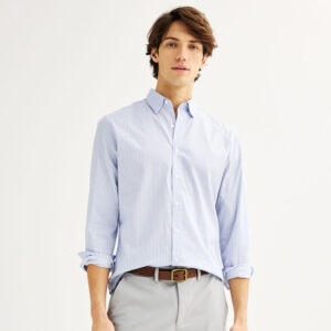 Men's Sonoma Goods For Life® Long Sleeve Performance Button-Down Shirt