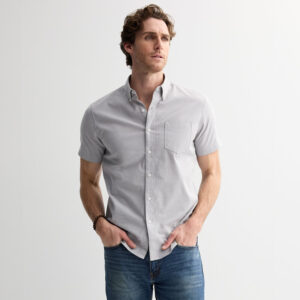 Men's Sonoma Goods For Life® Short Sleeve Perfect Length Shirt