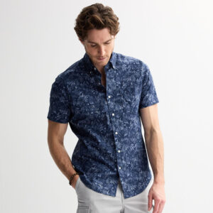 Men's Sonoma Goods For Life® Short Sleeve Perfect Length Shirt