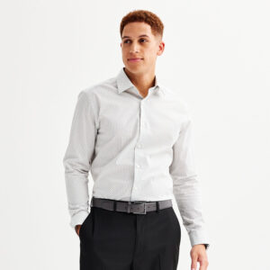 Men's Apt. 9® Premier Flex Regular-Fit Wrinkle Resistant Dress Shirt