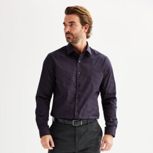Men's Apt. 9® Premier Flex Regular-Fit Wrinkle Resistant Dress Shirt