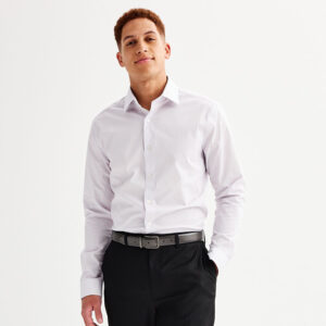 Men's Apt. 9® Premier Flex Regular-Fit Wrinkle Resistant Dress Shirt