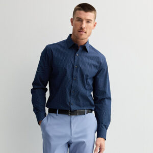 Men's Apt. 9® Premier Flex Regular-Fit Wrinkle Resistant Dress Shirt