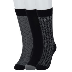 Men's Sonoma Goods For Life® 3-pack Patterned Dress Socks