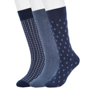 Men's Sonoma Goods For Life® 3-pack Patterned Dress Socks