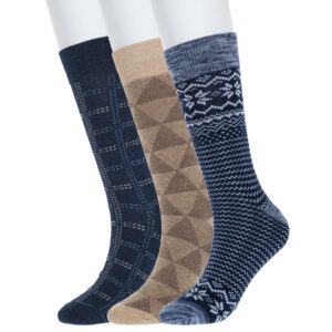 Men's Sonoma Goods For Life® 3-pack Patterned Dress Socks