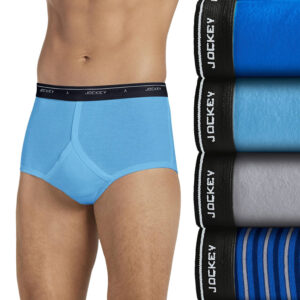 Men's Jockey® 4-pack Classic Knit Full-Rise Briefs