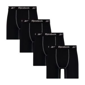 Men's Reebok 4-Pack Performance Boxer Brief Set