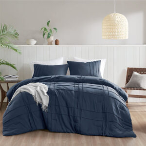 510 Design Porter Soft Washed Pleated Comforter Set