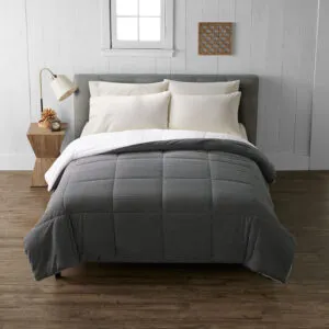 Cuddl Duds® Solid Corduroy Cozy Soft Comforter