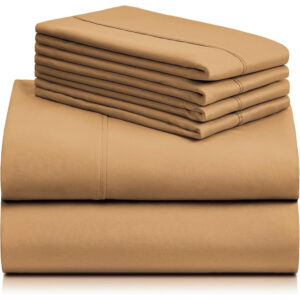 LuxClub Collection Wrinkle-Free Cooling Sheet Set or Pillowcases