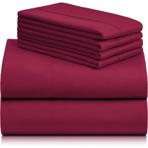 LuxClub Collection Wrinkle-Free Cooling Sheet Set or Pillowcases