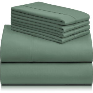 LuxClub Collection Wrinkle-Free Cooling Sheet Set or Pillowcases