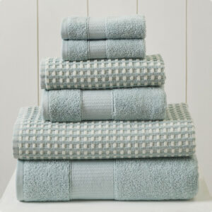 Amrapur Modern Threads Cobblestone 6-piece Bath Towel Set