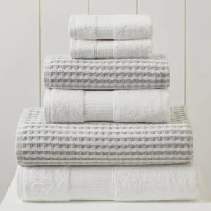 Amrapur Modern Threads Cobblestone 6-piece Bath Towel Set