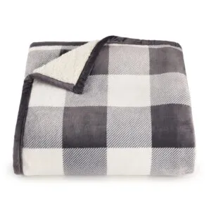 Cuddl Duds® Plush to Sherpa Throw