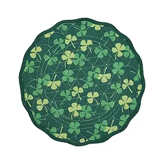 Celebrate Together™ St. Patrick&Day Two Tone Shamrock Felt Placemat