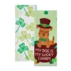 Celebrate Together™ St. Patrick's Day 2-pc. Set Lucky Charm Cat Shamrock Kitchen Towels