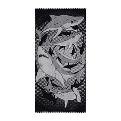 The Big One® Oversized Sharks Beach Towel