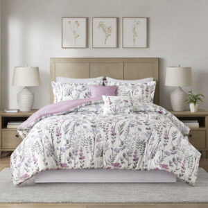 Madison Park Simone 6-Piece Comforter Set with Coordinating Pillows