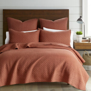 Levtex Home Cross Stitch Quilt Set