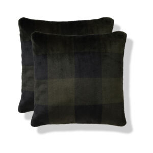 The Big One® Printed Plush 2-pack Throw Pillow Set