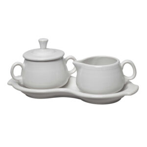 Fiesta 4-piece Sugar Bowl & Creamer Set With Tray